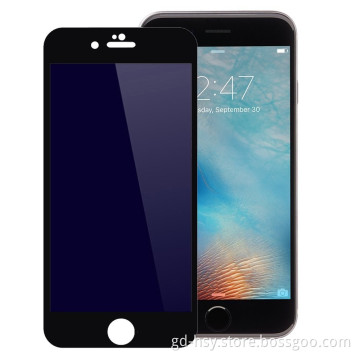 HUYSHE cell phone use screen guard for iphone 6 3D carbon screen protector tempered glass